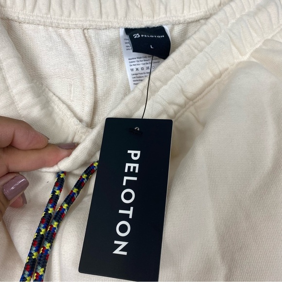 Peloton French terry drawstring waist shorts - Picture 9 of 11